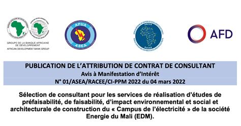 Avis Manifestation Dint R T S Lection De Consultant Pour Les