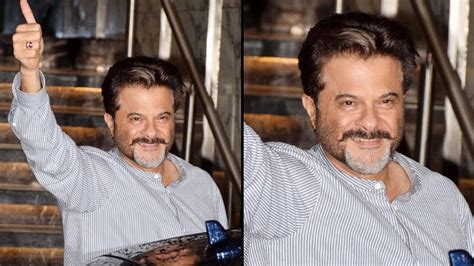 Anil Kapoor Spotted Post Dubbing For Fanney Khan