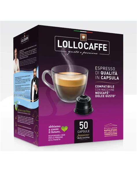 Capsule Lollo Miscela Argento Caff Di Qualit Per Dolce Gusto