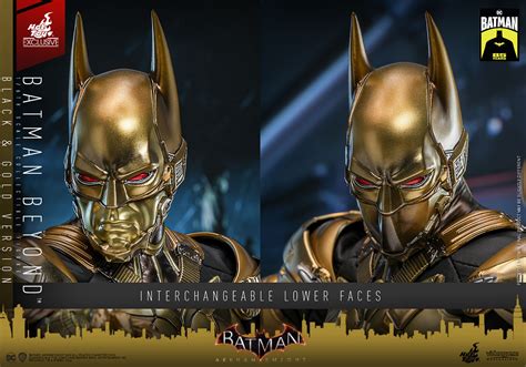 Batman Arkham Knight Hot Toys Batgirl And Batman Beyond Black And Gold Version The Toyark