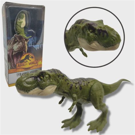 Dinossauro Tiranossauro Rex Cm Jurassic World Mattel Submarino