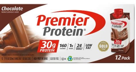 Premier Protein® Chocolate Protein Shake 12 Ct 11 Fl Oz Fred Meyer