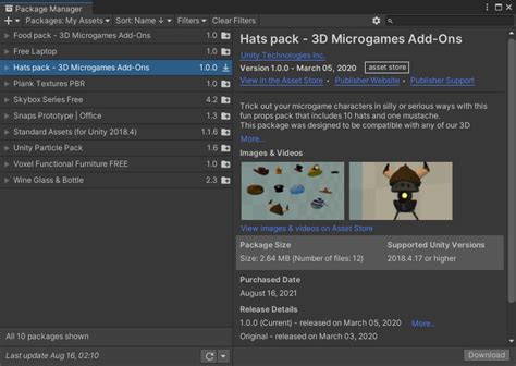 How To Download Unity Asset Package Luckymserl