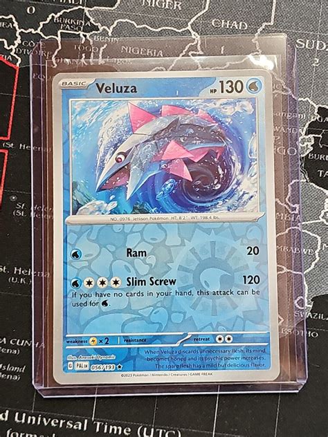 Veluza Reverse Holo Rare Paldea Evolved Pokemon Tcg Card Nm