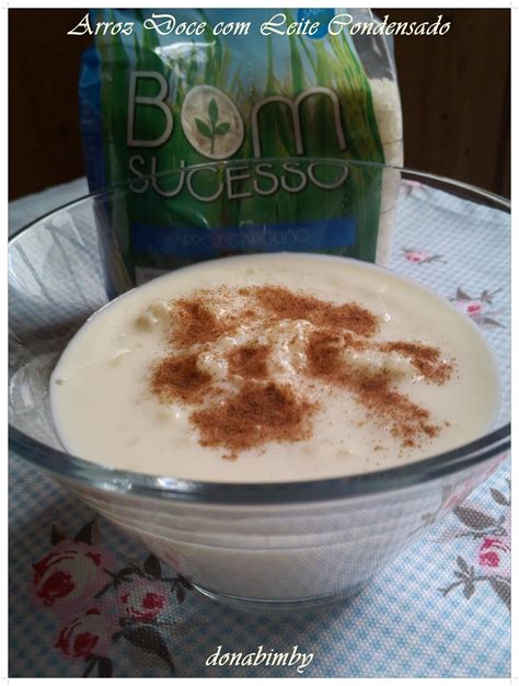 Donabimby Arroz Doce Leite Condensado