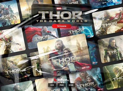 Thor The Dark World Icon Kit By Lemon Kit On Dribbble