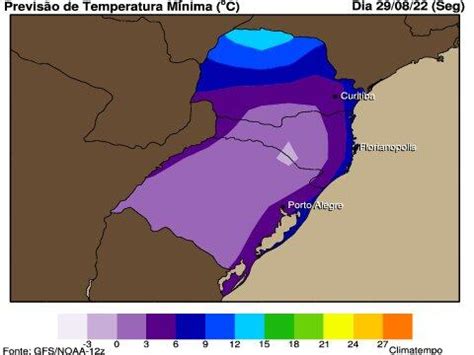 Nova Onda De Frio E Chance De Neve Vem Vindo A Climatempo