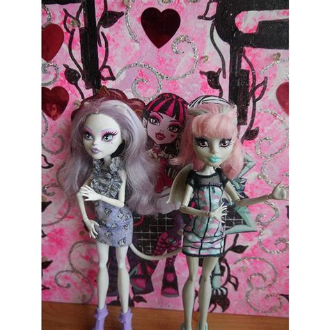 Monster High Ghoul Chat Doll Pack Rochelle Goyle Catrine Demew