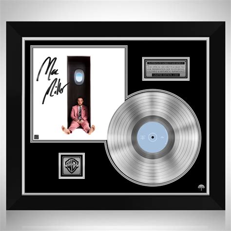 Mac Miller Swimming Platinum Lp Limited Signature Edition Custom Frame