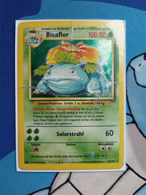 Bisaflor Holo Base Set Basis Kaufen Auf Ricardo