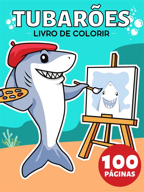 Tubarões Livro de Colorir para Crianças Babeled