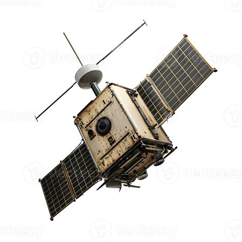 Space satellite on isolated transparent background 43576252 PNG