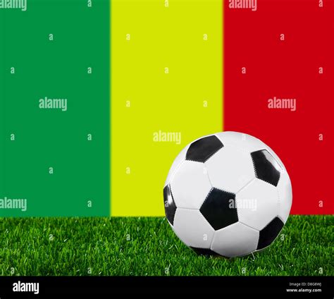 The Malian flag Stock Photo - Alamy