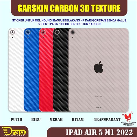 Jual Garskin Skin Carbon Transparant Karbon Ipad Air M Bisa