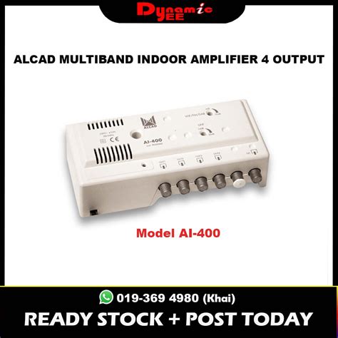 Alcad Multiband Indoor Amplifier Output Ai Tvam Dynamic Ee