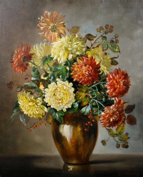 Maher Art Gallery Cecil Kennedy British Flowers Painter