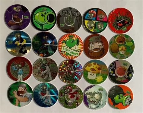 Tazos Plants Vs Zombies Del Maltratados L En Venta En