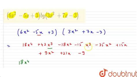 6x 2 5x 3 By 3x 2 7x 3 Class 12 Web Questions Maths