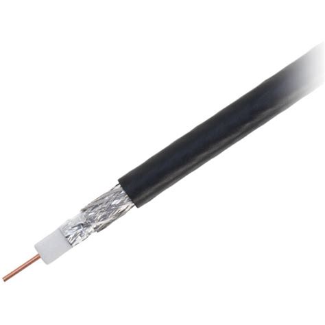 SatMaximum Dual Shielded RG6 Coaxial Cable 1000 Black 750104