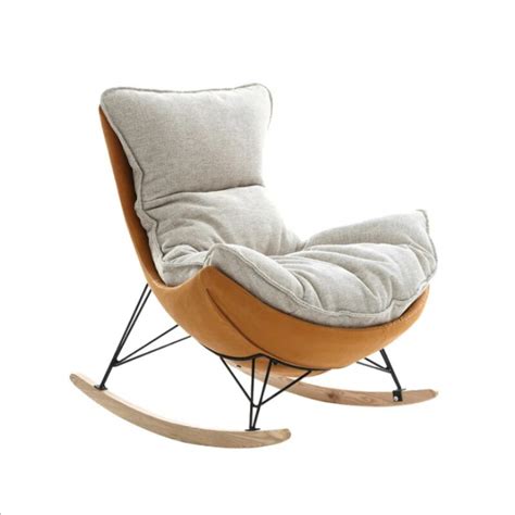 Home Leisure Sofa Rocking Chair Lazy Sofa Nordic Style Luxury Designer