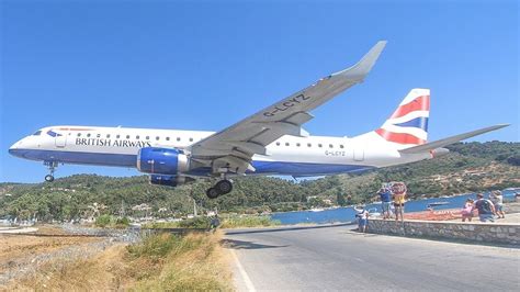 Skiathos 2019 Lowest Landing Ever The European St Maarten 4k