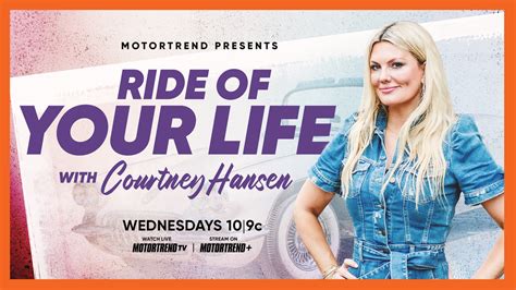 Sneak Peek Courtney Hansens New Tv Show Ride Of Your Life