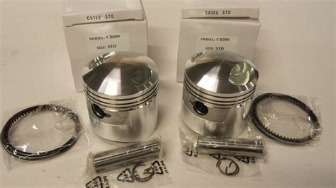 Honda Cb Cl Sl Piston Kit Std Size New Repro Pistons