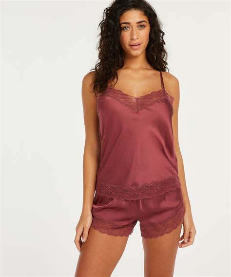 Satin Lace Cami Top For £24 Tops Hunkemöller