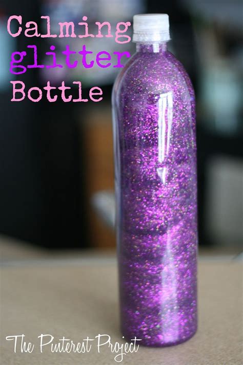 A Calming Glitter Bottle Glitter Bottle Sensory Bottles Crafts For Kids