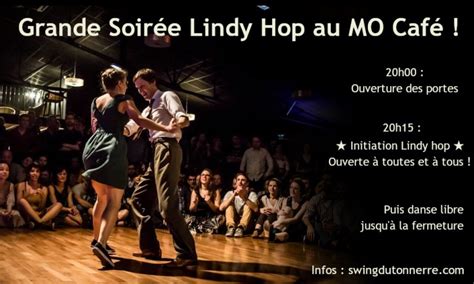 Soirée Swing Au Mo Café Précédée Dune Initiation Swing Du Tonnerre