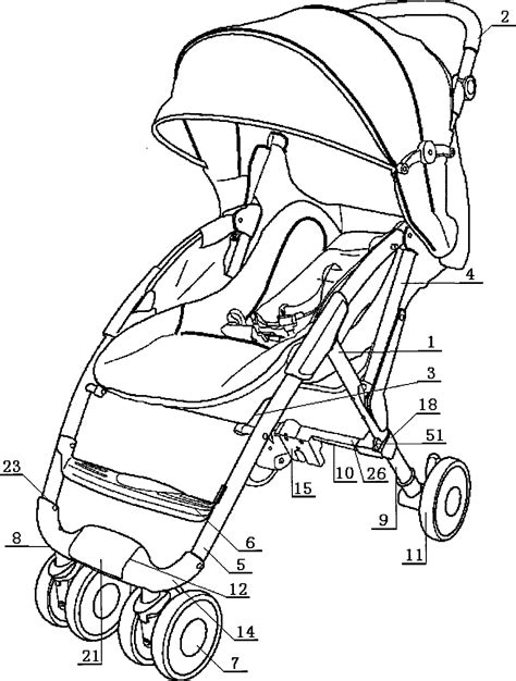 Multicell Combined Type Baby Stroller Eureka Patsnap