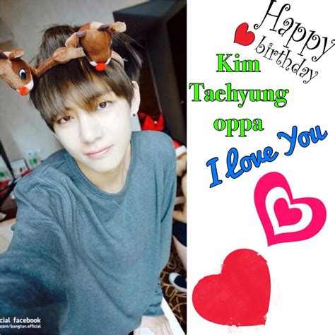 Happy Birthday Kim Taehyung Army S Amino