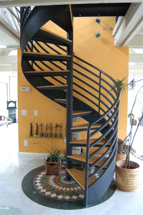 Elevate Your Space With A Stylish Spiral Stair Railing System