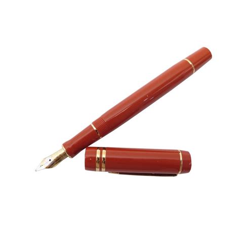 Stylo Plume Parker Duofold En Resine Orange