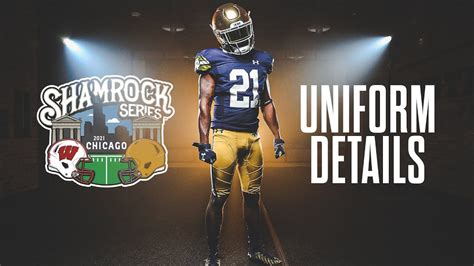 2021 Shamrock Series Uniform Details Notre Dame Fighting Irish