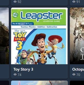 On Mixer The Icon For The 360 Version Of Toy Story 3 Is The Cover Art