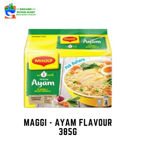 Maggi Perisa Ayam Chicken Flavour 5 In 1 77g X 5 Shopee Malaysia