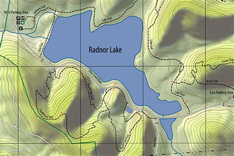 704 - Radnor Lake Map - Metro to Mountain Journal