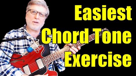 Easiest Chord Tone Exercise Ever Simple Music Theory For Guitar Youtube