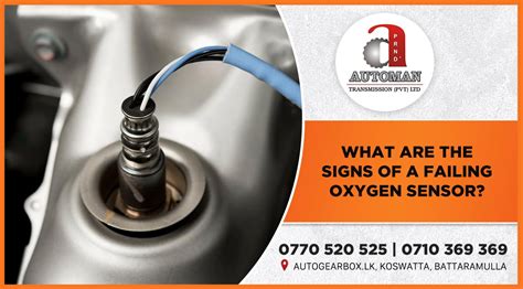 What Are The Signs Of A Failing Oxygen Sensor Automan Transmission