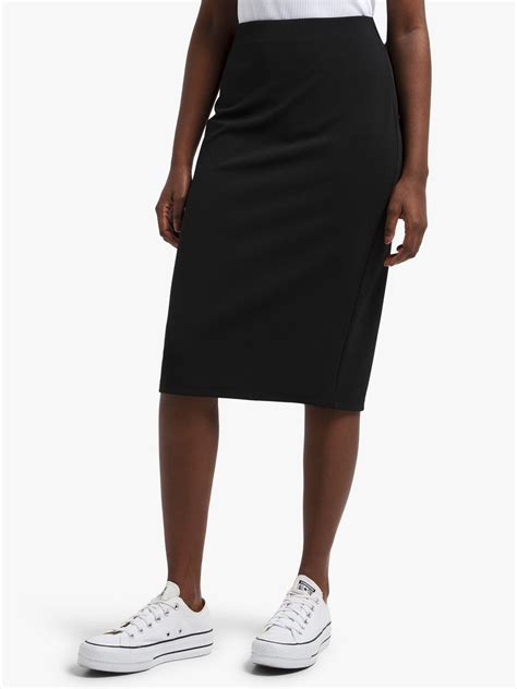 Womens Black Pencil Skirt