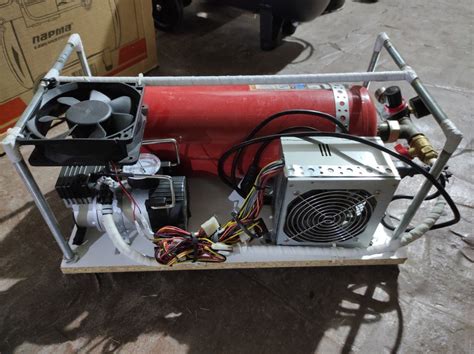 Компрессор из огнетушителя