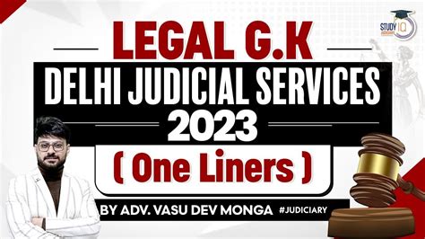 Legal Gk For Delhi Judicial Services Djs Study Iq Judiciary