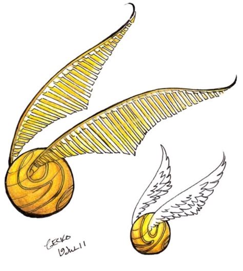 Snitch From Harry Potter Aileen S Birthday Idea Harry Potter Drawings