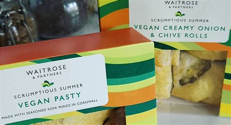 Waitrose launches vegan pasties and sausage rolls - Animal Agriculture ...