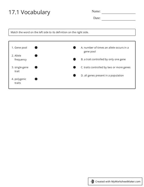 My Worksheet Maker: The Best Online Worksheet Creator