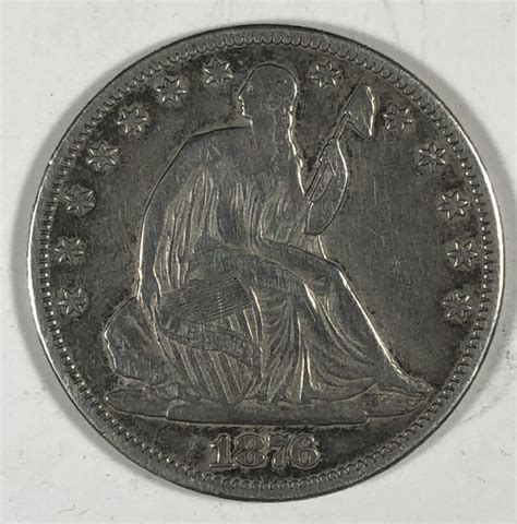 1876 Liberty Seated Half Dollar Essential Collecting