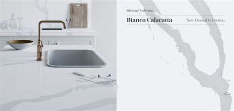 The Bianco Calacatta Stone From Silestone Strikes Our Heart This Stone