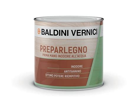 Pittura Di Fondo Allacqua Per Legno PREPARLEGNO BALDINI VERNICI