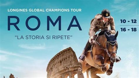 Il Longines Global Champions Tour Di Roma Sbarca Al Circo Massimo E